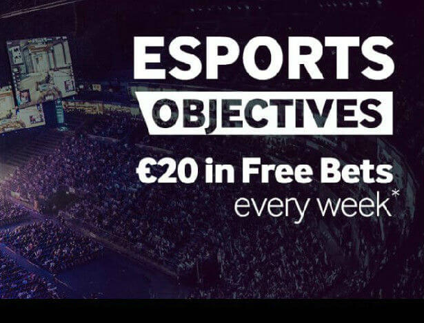 Betway eSports in-play